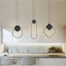 DecorBites™ Luxe Nordic Circle Lamp for Home Decor & Ambiance
