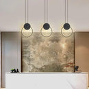 DecorBites™ Luxe Nordic Circle Lamp for Home Decor & Ambiance