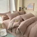 DecorBites™ Luxurious Cotton Bedding Set for Single & Couple Beds
