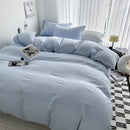 DecorBites™ Luxurious Cotton Bedding Set: Sheet, Duvet, Pillowcase
