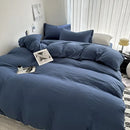 DecorBites™ Luxurious Cotton Bedding Set: Sheet, Duvet, Pillowcase