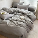 DecorBites™ Luxurious Cotton Bedding Set: Sheet, Duvet, Pillowcase