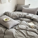 DecorBites™ Luxurious Cotton Bedding Set: Sheet, Duvet, Pillowcase