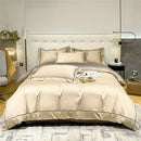 DecorBites™ Luxurious Egyptian Cotton Embroidered Bedding Set