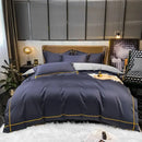 DecorBites™ Luxurious Egyptian Cotton Embroidered Bedding Set