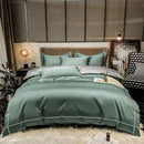 DecorBites™ Luxurious Egyptian Cotton Embroidered Bedding Set