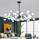 DecorBites™ Luxurious Golden LED Chandelier for Home