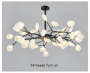 DecorBites™ Luxurious Golden LED Chandelier for Home