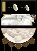 DecorBites™ Luxurious Mulberry Silk Bedding Set for King & Queen Beds