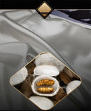 DecorBites™ Luxurious Mulberry Silk Bedding Set for King & Queen Beds