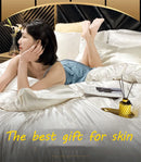 DecorBites™ Luxurious Mulberry Silk Bedding Set with Sheets