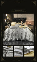 DecorBites™ Luxurious Mulberry Silk Bedding Set With Sheets