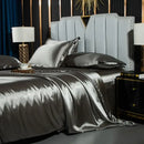 DecorBites™ Luxurious Nordic Silk Bedding Set for Couples