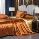 DecorBites™ Luxurious Nordic Silk Bedding Set - Summer Bed Sheet