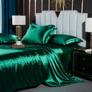DecorBites™ Luxurious Nordic Silk Bedding Set - Summer Duo