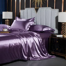 DecorBites™ Luxurious Nordic Silk Bedding Set - Summer Feel