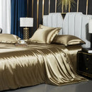 DecorBites™ Luxurious Nordic Silk Bedding Set - Summer Theme