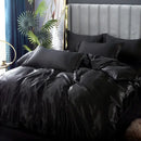 DecorBites™ Luxurious Silk Bedding Set for All Bed Sizes
