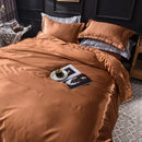 DecorBites™ Luxurious Silk Bedding Set in Various Sizes