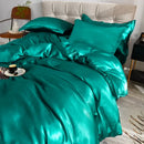 DecorBites™ Luxurious Silk Bedding Set in Various Sizes