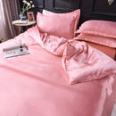 DecorBites™ Luxurious Silk Bedding Set in Various Sizes