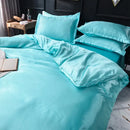 DecorBites™ Luxurious Silk Bedding Set in Various Sizes