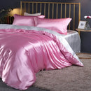 DecorBites™ Luxurious Silk Bedding Set - King/Queen/Twin Sizes