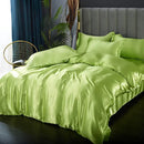 DecorBites™ Luxurious Silk Bedding Set, Various Sizes