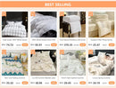 DecorBites™ Luxurious Silk Bedding Set with Sheets - Queen/King Size