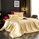DecorBites™ Luxurious Solid Silk Bedding Set - Various Sizes