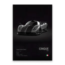 DecorBites™ Luxury Cars Canvas Wall Art Print