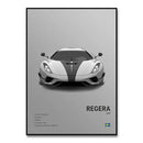 DecorBites™ Luxury Cars Canvas Wall Art Print - Modern Home Decor