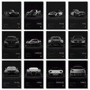 DecorBites™ Luxury Cars Canvas Wall Art Print