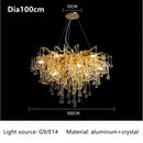 DecorBites™ Luxury Crystal Chandelier for Home Decor