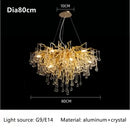 DecorBites™ Luxury Crystal Chandelier for Home Decor