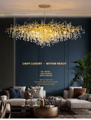 DecorBites™ Luxury Crystal Chandelier for Home Decor