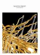DecorBites™ Luxury Crystal Chandelier for Home Decor