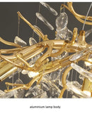 DecorBites™ Luxury Crystal Chandelier with LED Lights