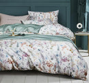 DecorBites™ Luxury Egyptian Cotton Bedding Set - Flamingo Leaf