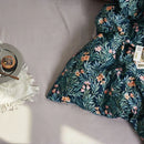 DecorBites™ Luxury Egyptian Cotton Bedding Set - Flamingo Leaf