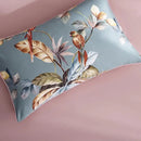 DecorBites™ Luxury Egyptian Cotton Bedding Set - Flamingo Leaf