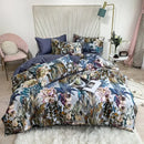 DecorBites™ Luxury Egyptian Cotton Bedding Set - Flamingo Leaf