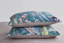 DecorBites™ Luxury Egyptian Cotton Bedding Set - Flamingo Leaf