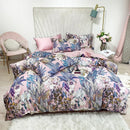 DecorBites™ Luxury Egyptian Cotton Bedding Set - Flamingo Leaf
