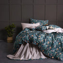 DecorBites™ Luxury Egyptian Cotton Bedding Set - Flamingo Leaf