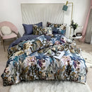 DecorBites™ Luxury Egyptian Cotton Bedding Set - Flamingo Leaf