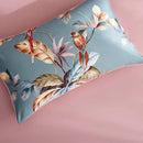DecorBites™ Luxury Egyptian Cotton Bedding Set - Flamingo Leaf