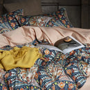 DecorBites™ Luxury Egyptian Cotton Bedding Set - Flamingo Leaf