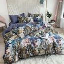 DecorBites™ Luxury Egyptian Cotton Bedding Set - Flamingo Leaf