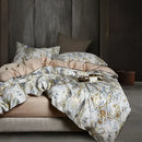 DecorBites™ Luxury Egyptian Cotton Bedding Set - Flamingo Leaf